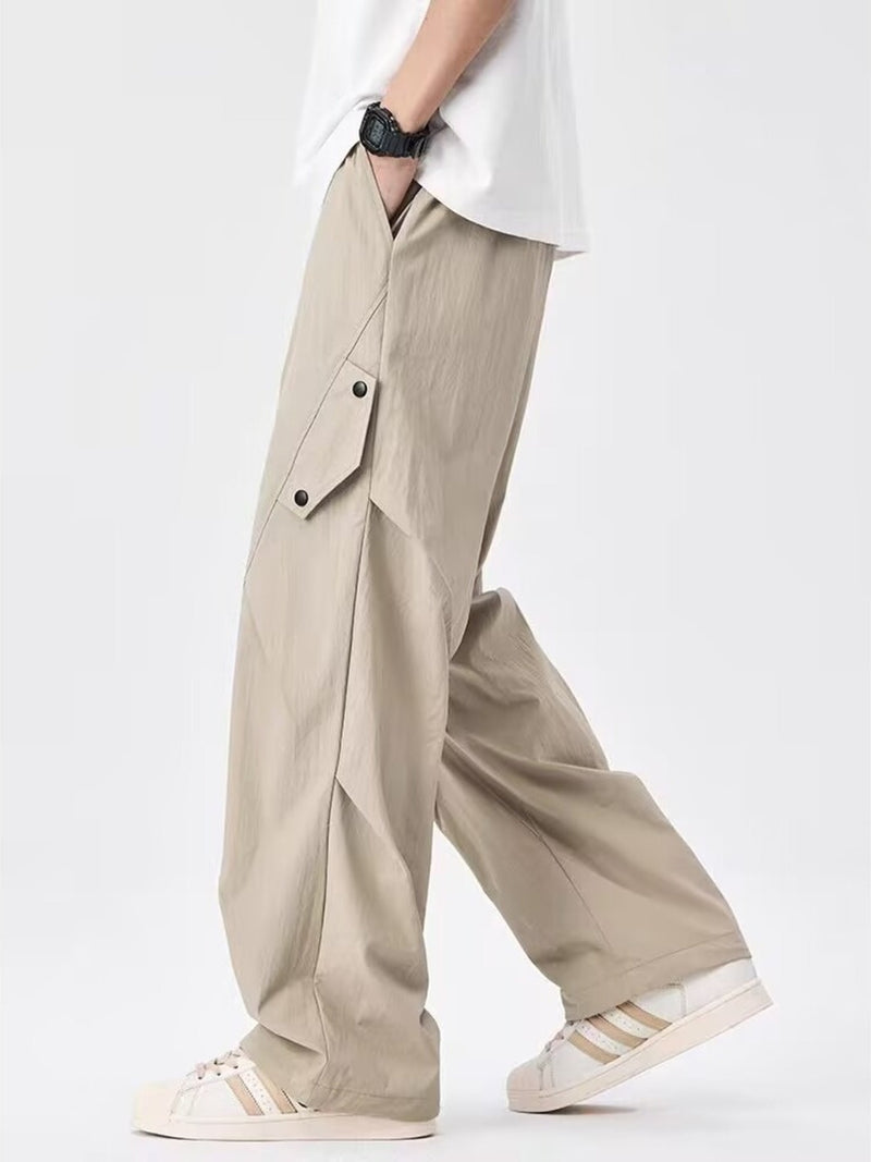 Men's Plus Size Loose Fit Cargo Pants 5
