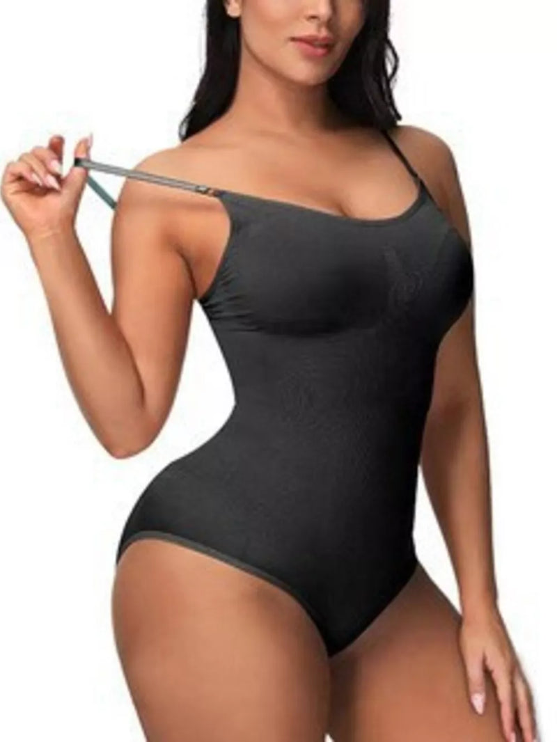 Full Size Seamless Scoop Neck Shaping Bodysuit Plus Size 5