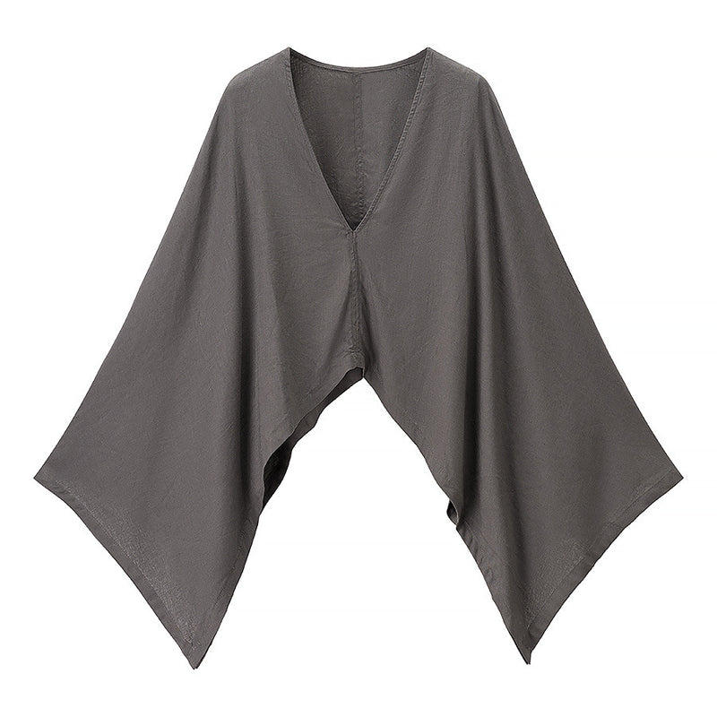 Earthy Handkerchief-Hem Kimono Top 5