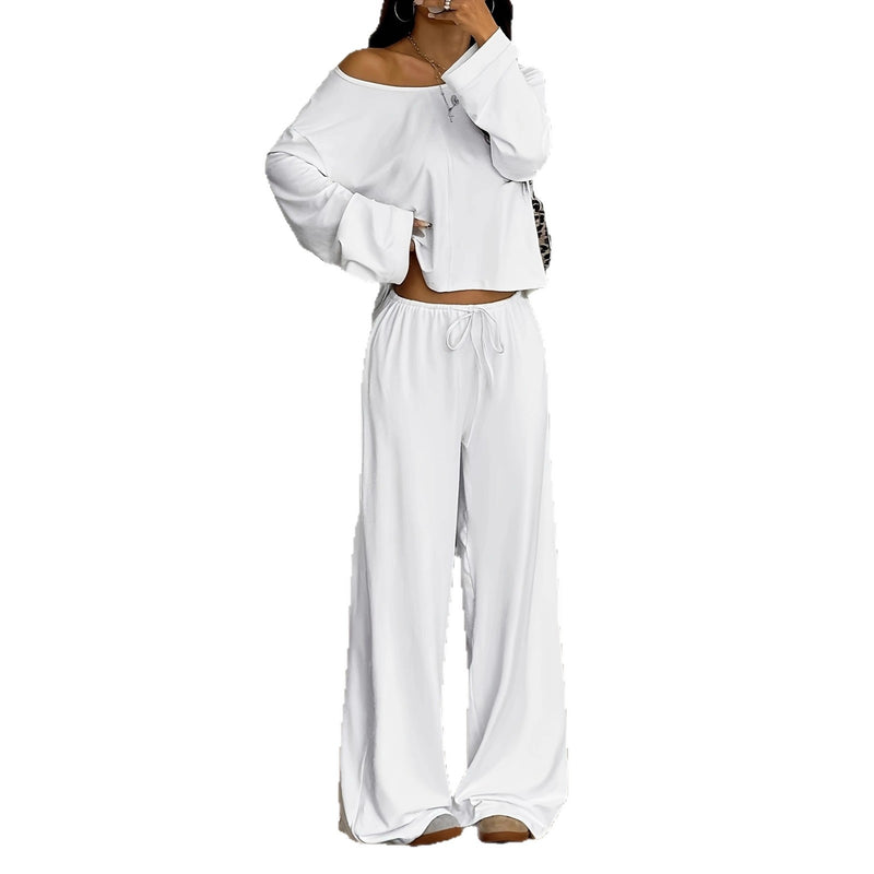 Vivienne Satin Top & Trouser Set 4