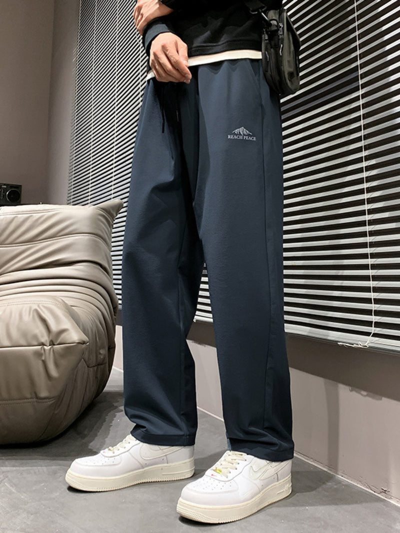 Men's Plus Size Relaxed Fit Drawstring Pants 1