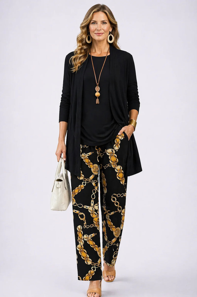 Saskia Linen-Look Three-Piece Set 3