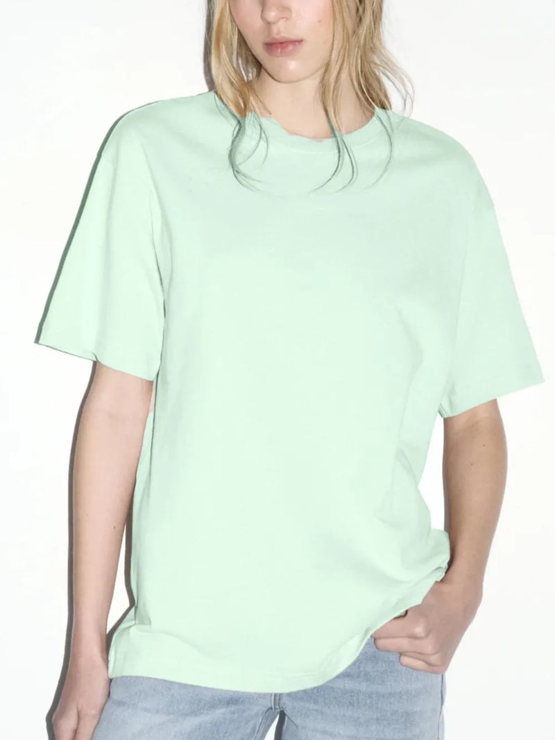 Plus Size Oversized Round Neck Short Sleeve T-Shirt 4