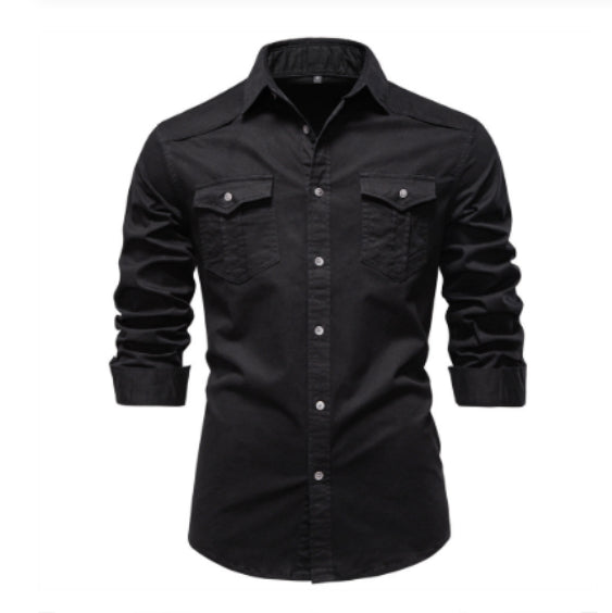 Miles Denim Button Shirt