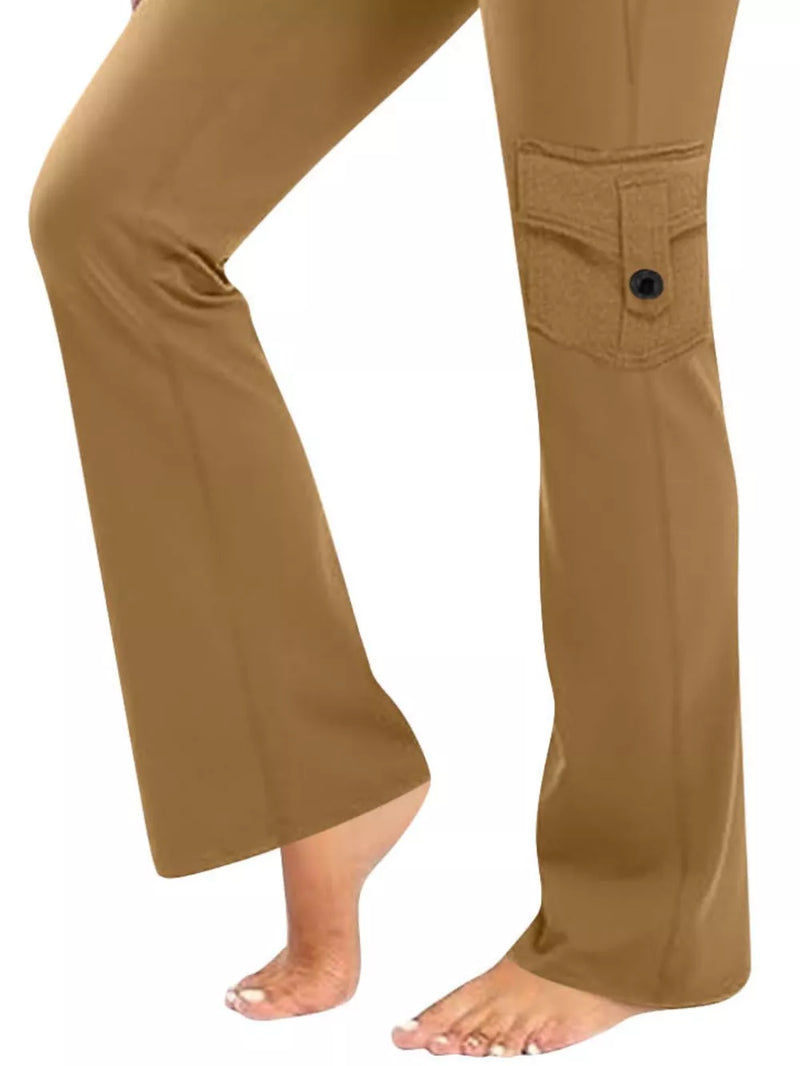 High-Waisted Yoga Pants with Pockets 6