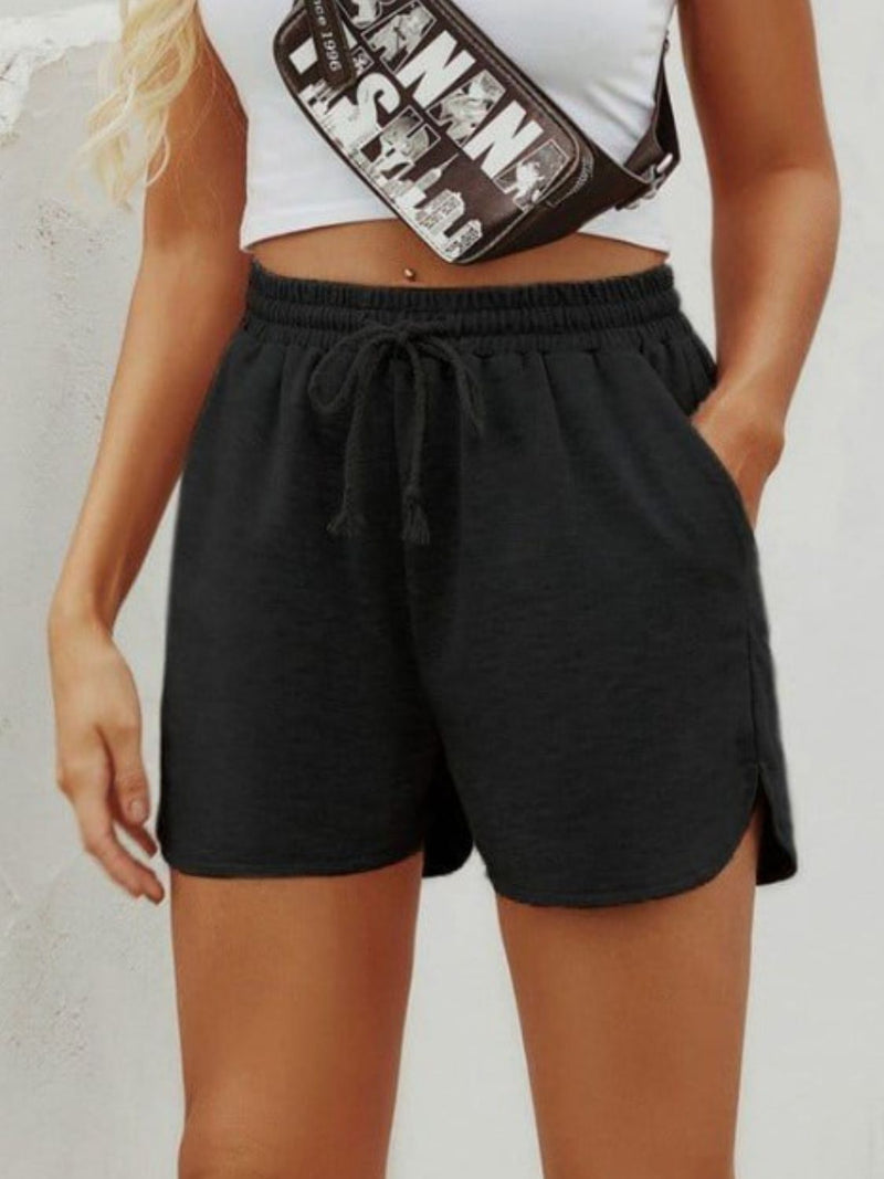 Drawstring Shorts with Pockets 5