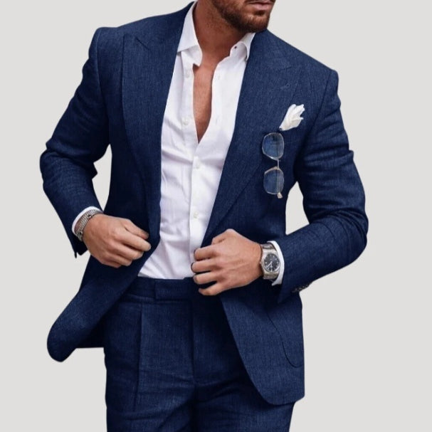 Rowan Single-Button Suit Set — Style 2