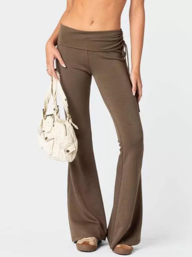 High-Waisted Flare Pants 4