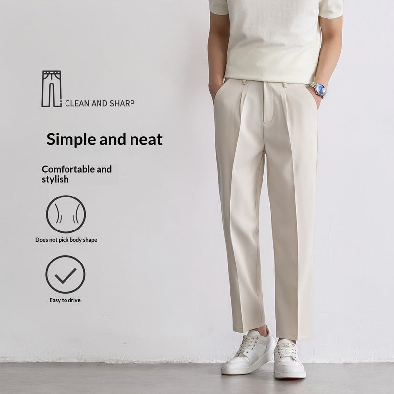Cropped Tailored Trousers 3