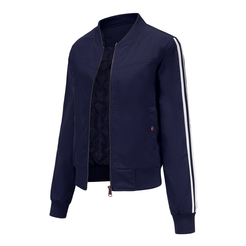 Wren Cropped Bomber Coat 3