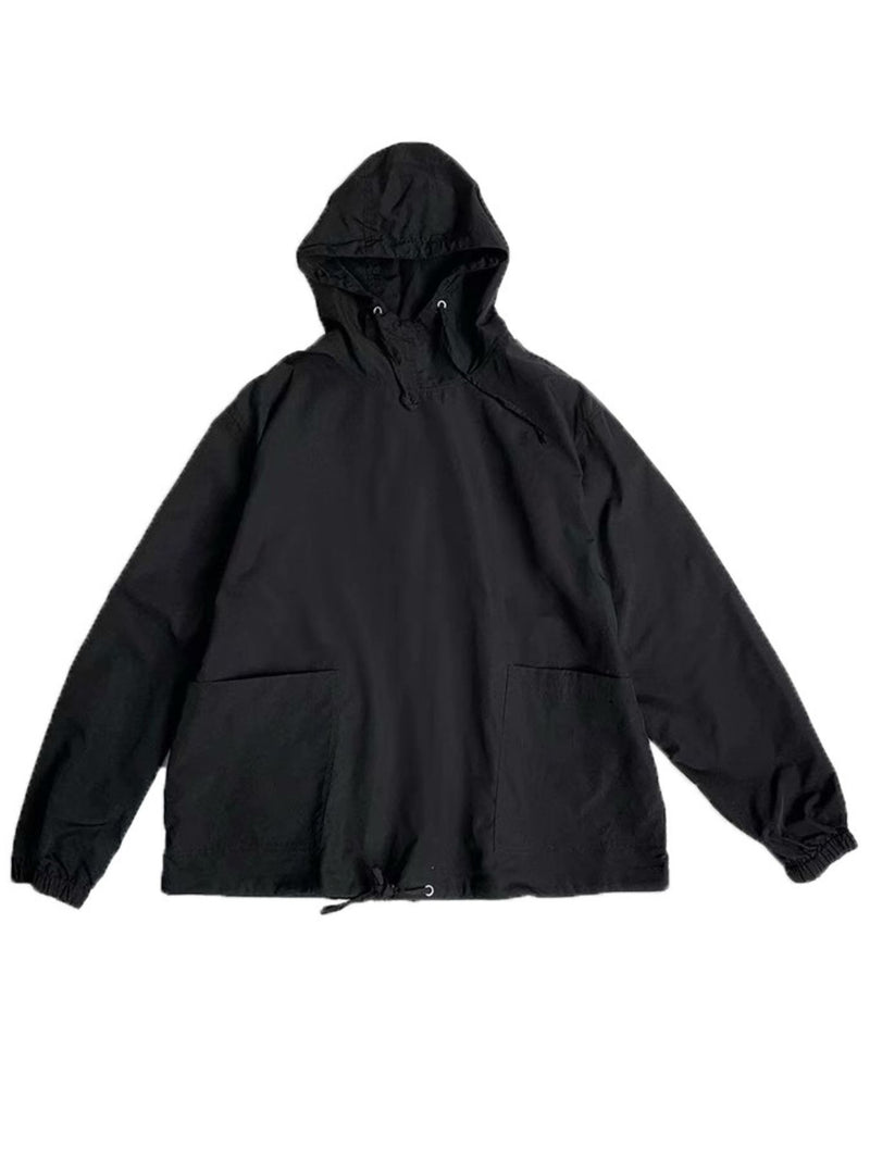 Men's Loose Fit Drawstring Hoodie 7