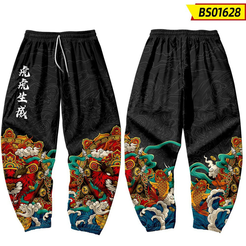 Graphic Utility Cargo Pants 3