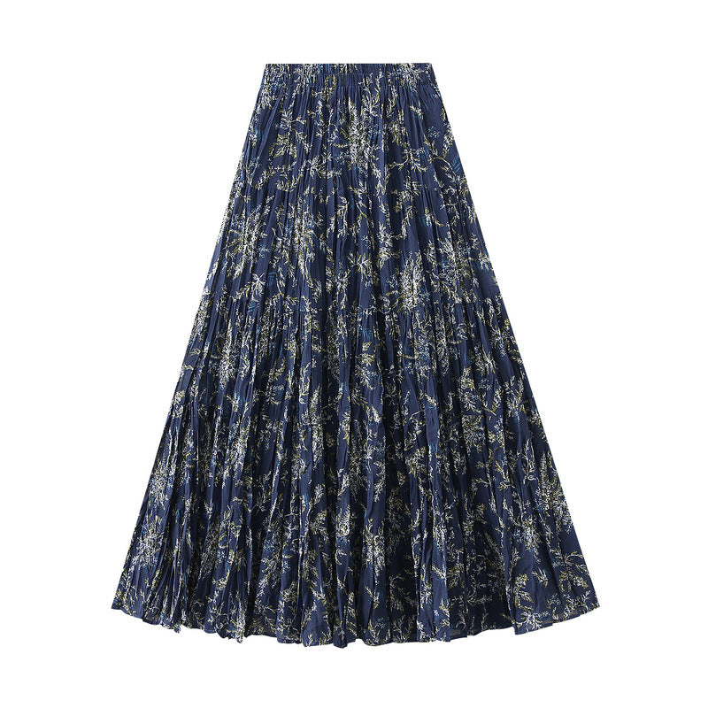 Rosalind Vintage Floral Tiered Skirt 6