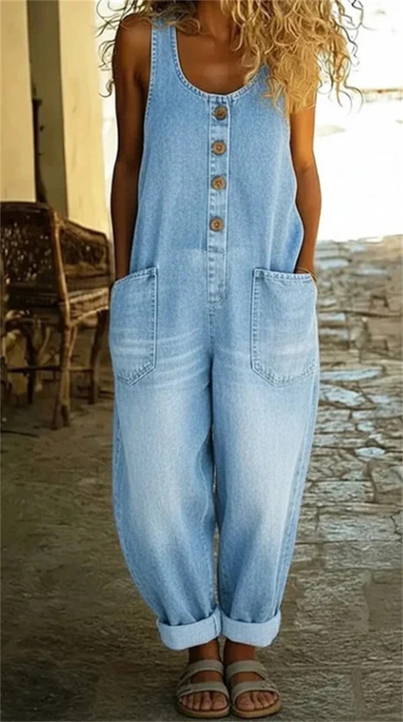 Quinn Denim Jumpsuit 2