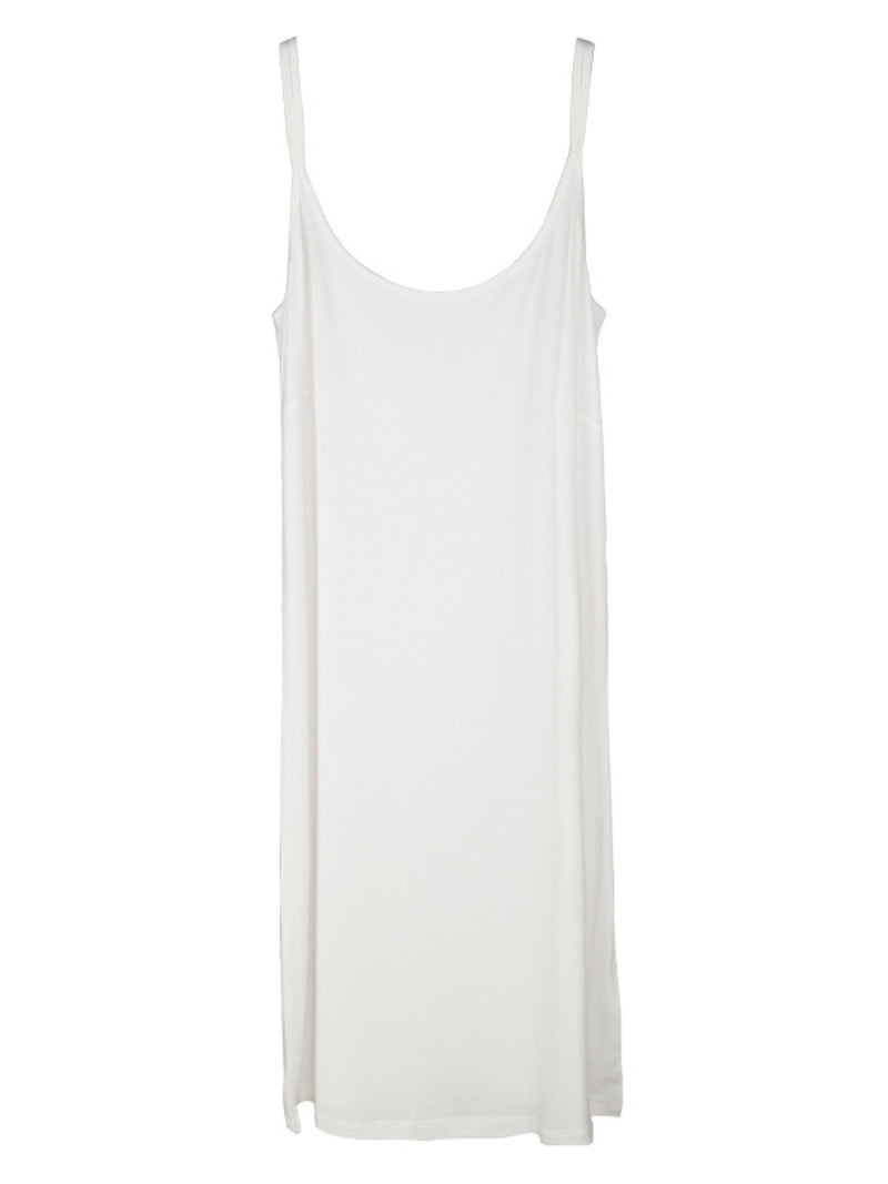 Scoop Neck Mini Dress | Hazel & June White