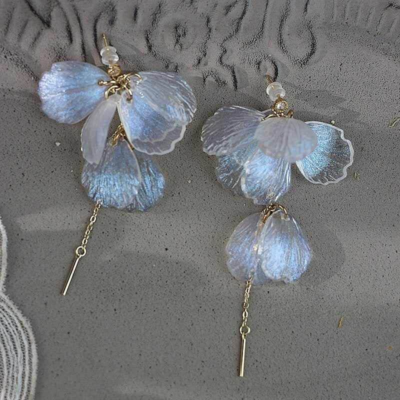 Camille Petal Pearl Earrings 6