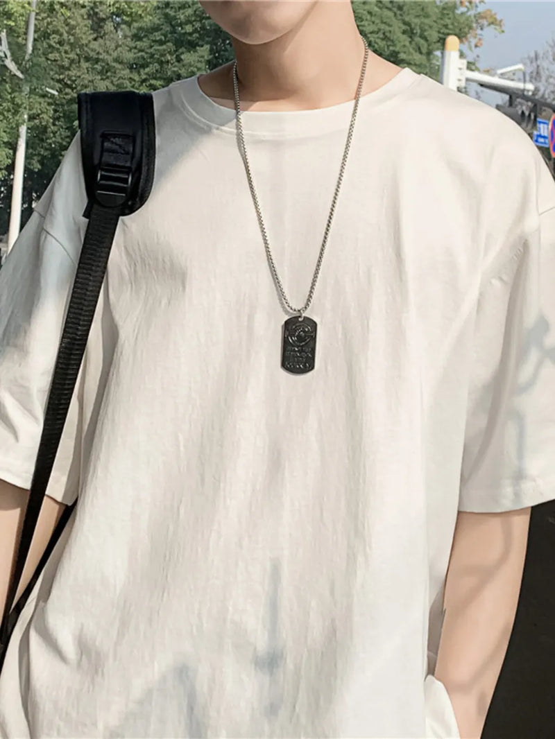 Men's Round Neck Short Sleeve T-Shirt 6