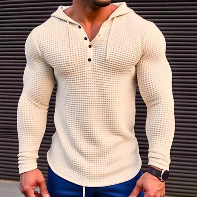 Ellis Waffle Long-Sleeve Tee
