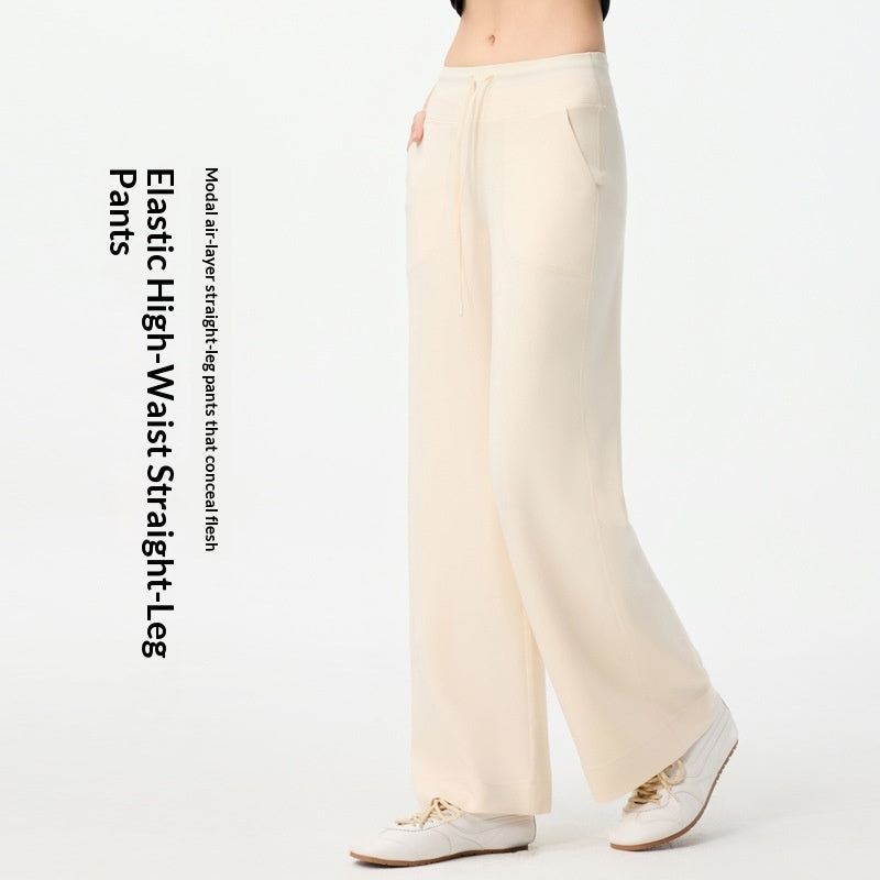 Iris Straight-Leg Modal Trousers 7