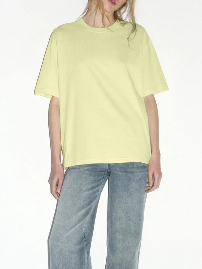 Plus Size Oversized Round Neck Short Sleeve T-Shirt 2