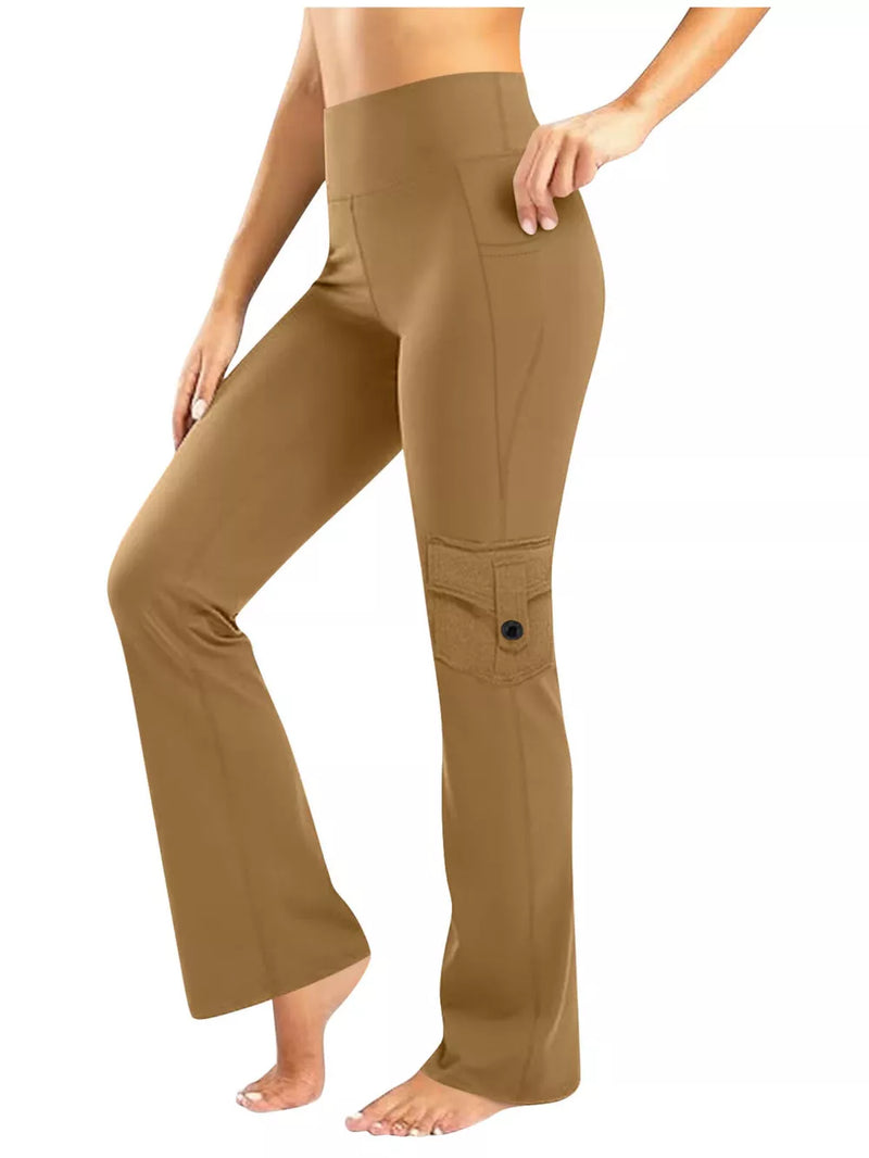 High-Waisted Yoga Pants with Pockets 4