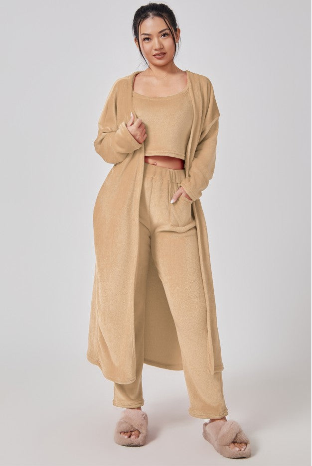 Etta Three-Piece Lounge Set — Camel