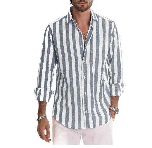 Marin Navy Stripe Shirt