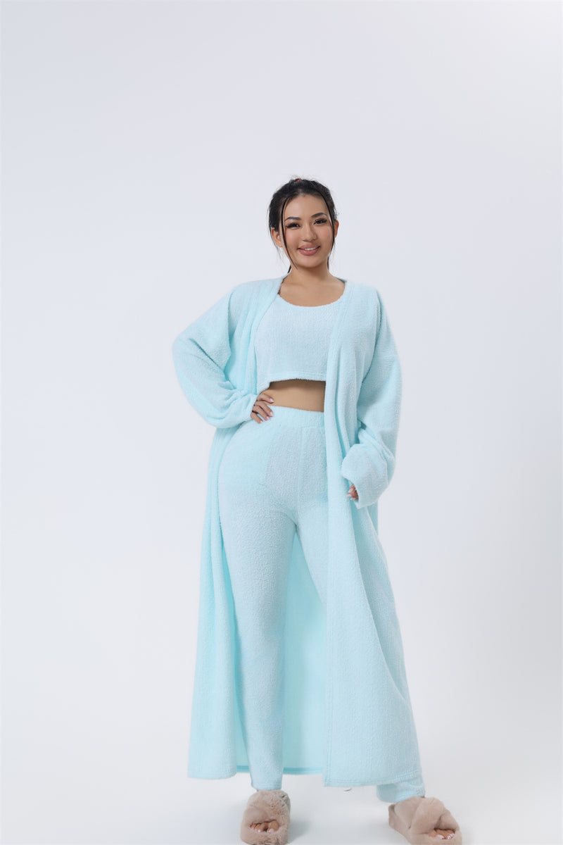 Etta Three-Piece Lounge Set — Light blue