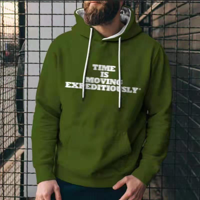 Finn Solid Hoodie — Navy green-XXS