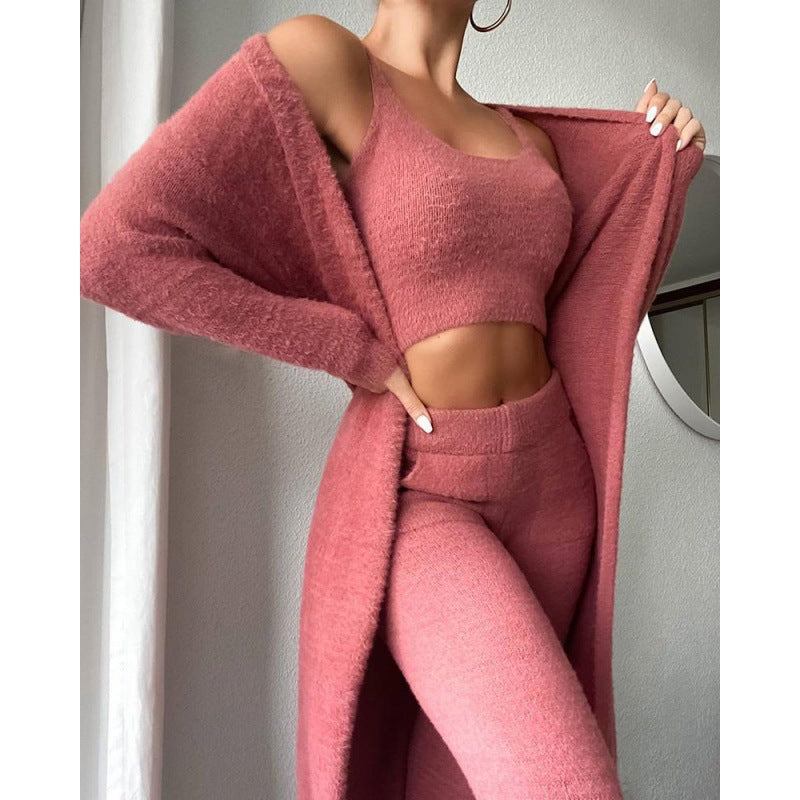 Etta Three-Piece Lounge Set in Pink