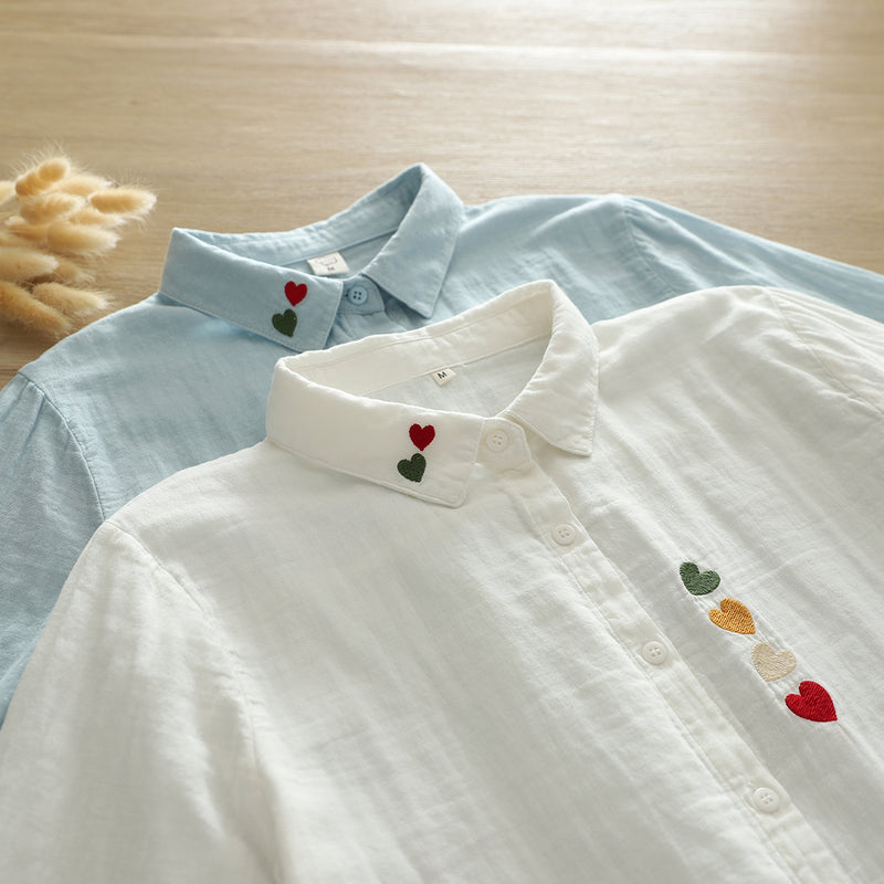 Romy Double-Layer Cotton Shirt 4