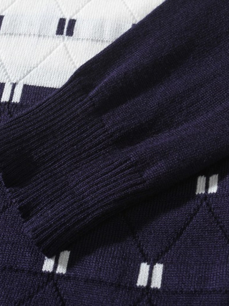 Men's V-Neck Long Sleeve Sweater 13