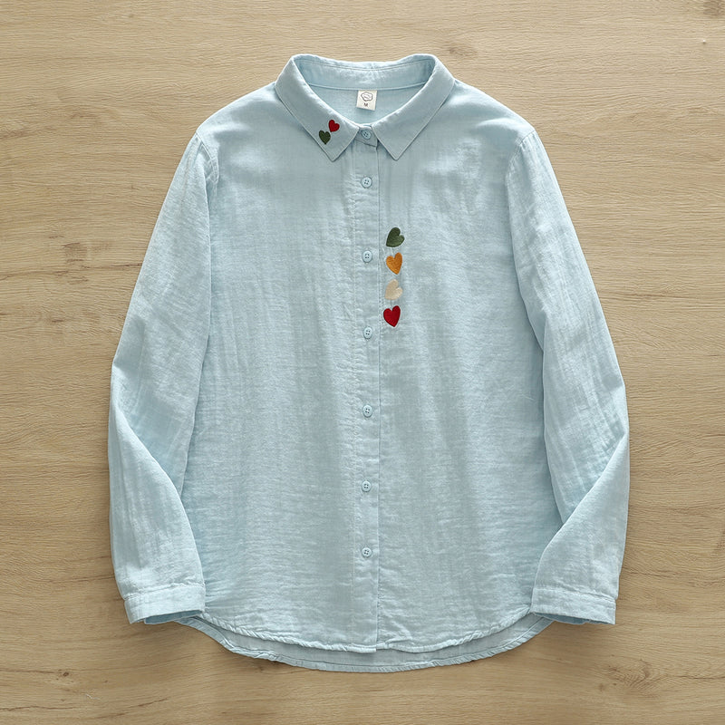 Romy Double-Layer Cotton Shirt 5