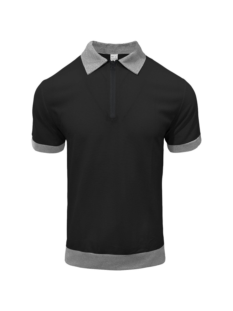 Half-Zip Lapel Polo 4