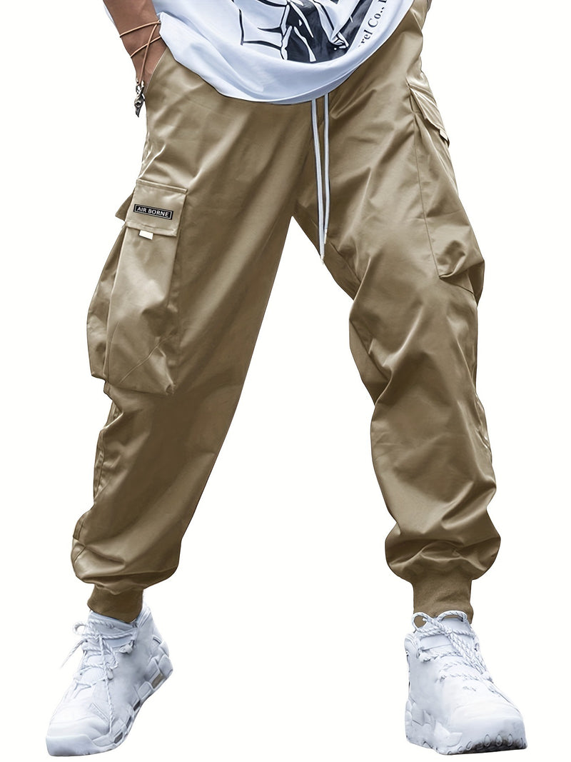Atlas Multi-Pocket Cargo Pants — Khaki