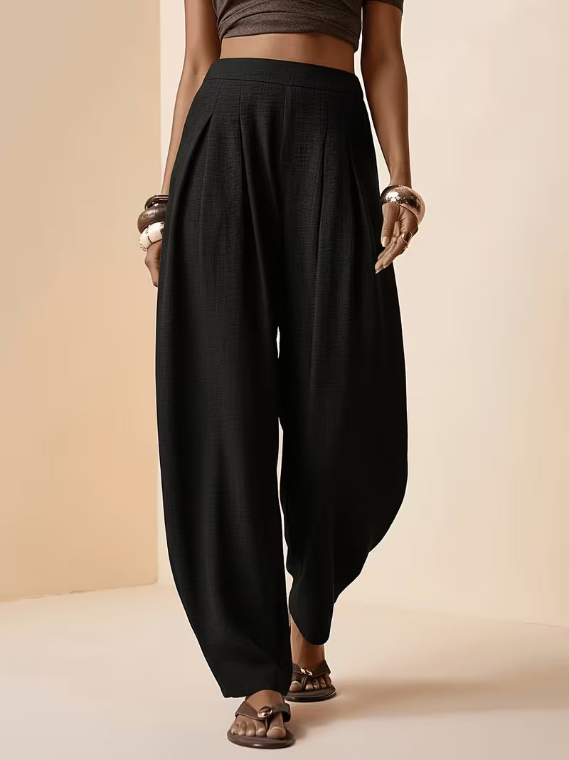 Edie Pleated Trousers 1