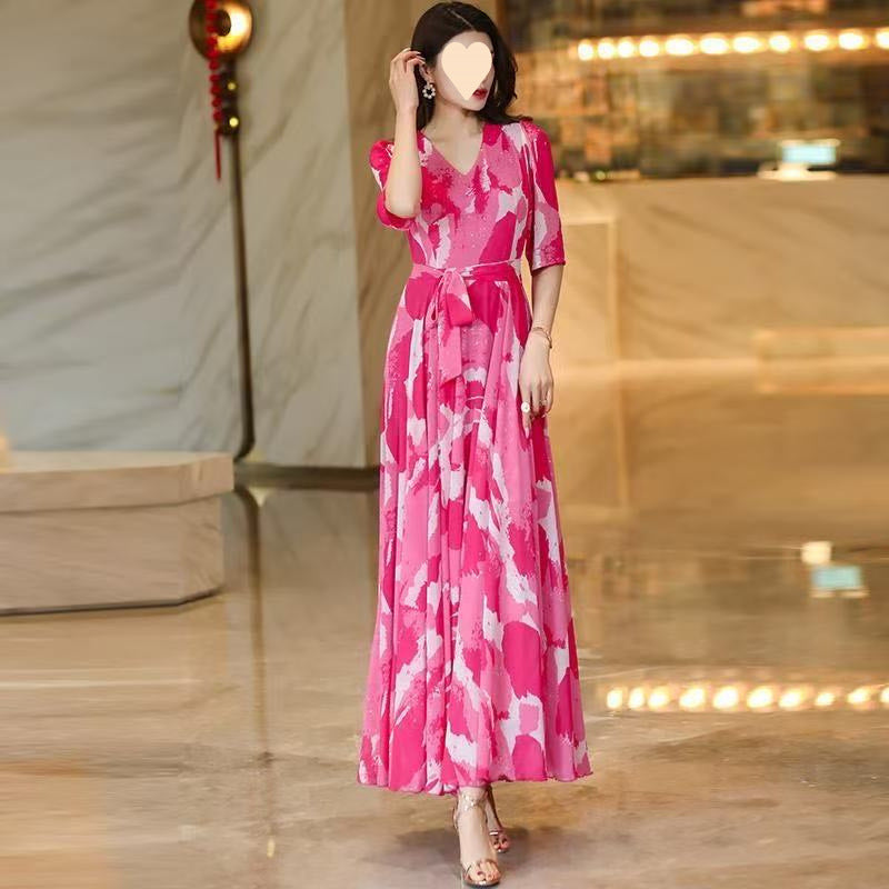 Marguerite Printed Maxi Dress 4