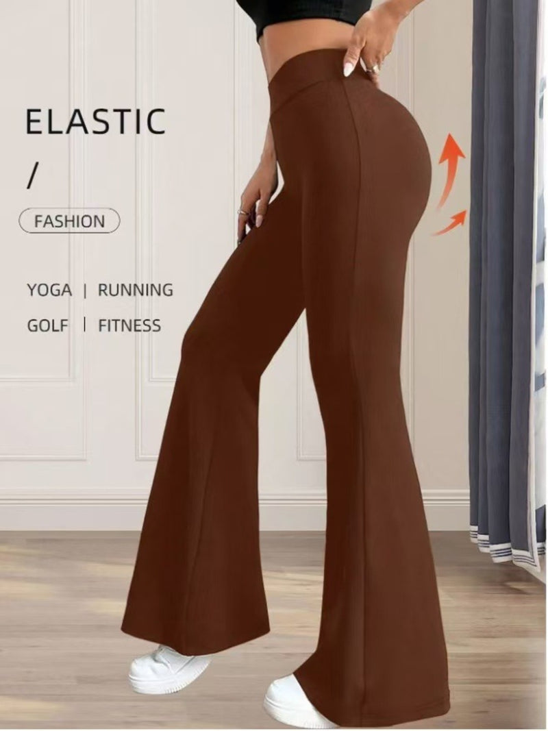 High Waist Flare Pants 4