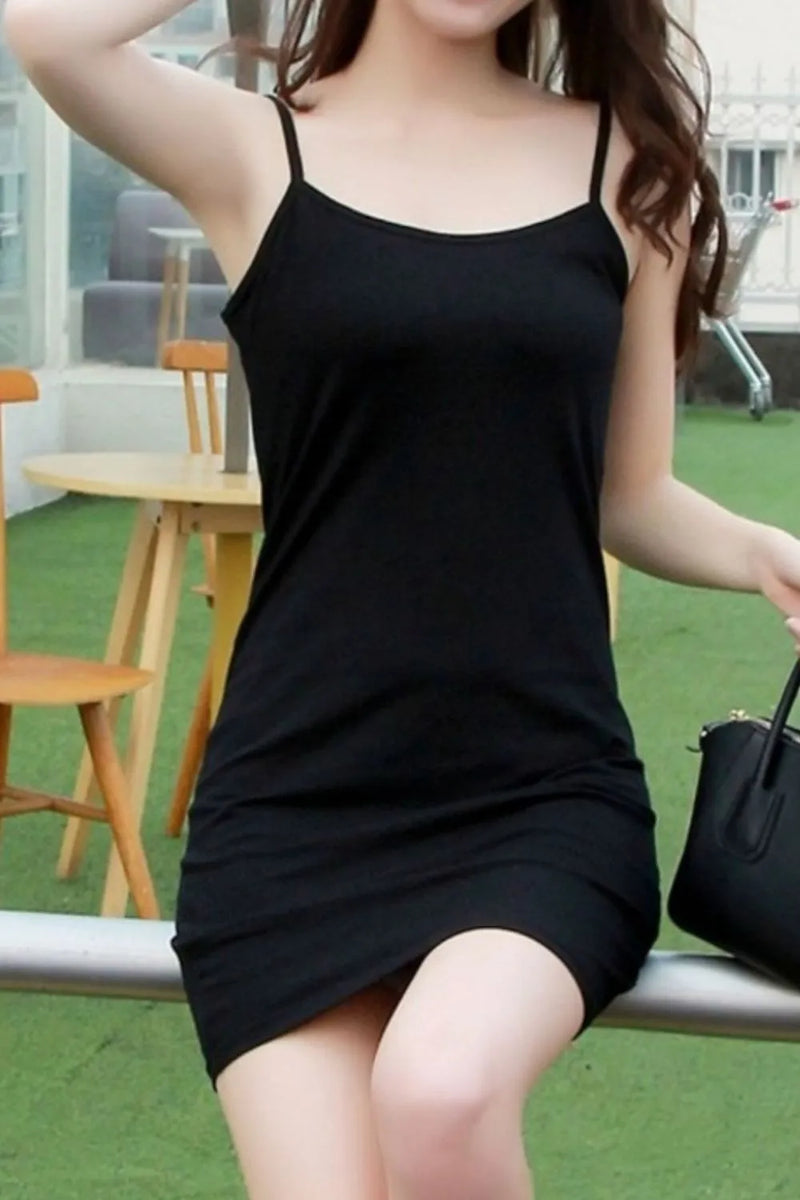 Scoop Neck Mini Cami Dress 6