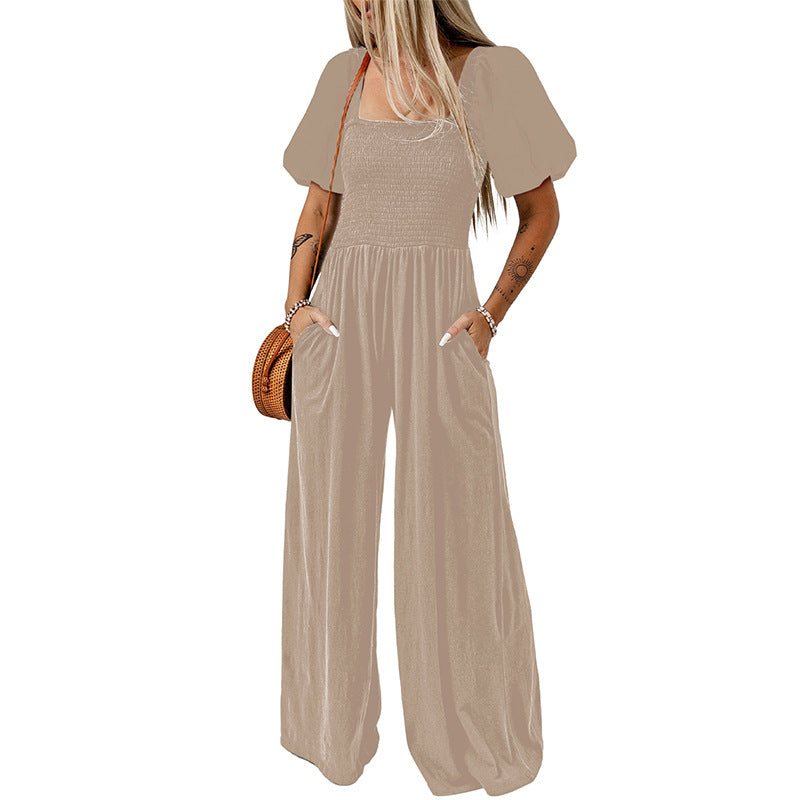 Aster Square Collar Jumpsuit — P18