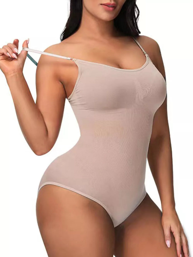 Full Size Seamless Scoop Neck Shaping Bodysuit Plus Size 2