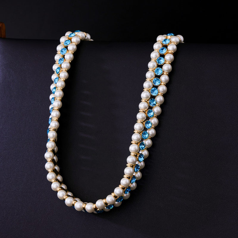 Seraphine Pearl & Crystal Necklace