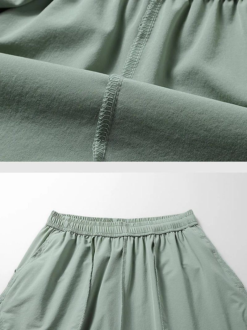 Men's Plus Size Drawstring Shorts 6