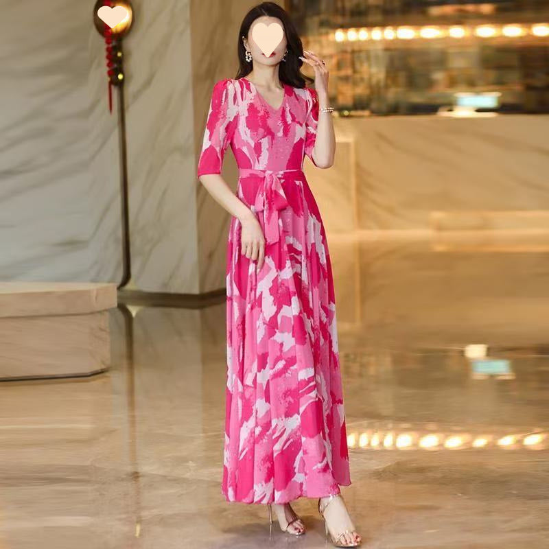 Marguerite Printed Maxi Dress 2