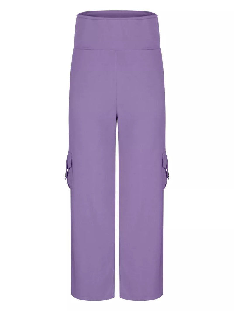 High-Waisted Yoga Pants with Pockets 8