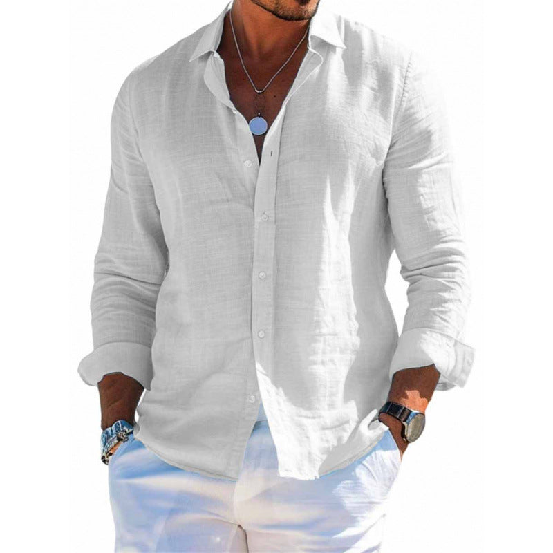 Mason Loose Long-Sleeve Shirt — SF9063