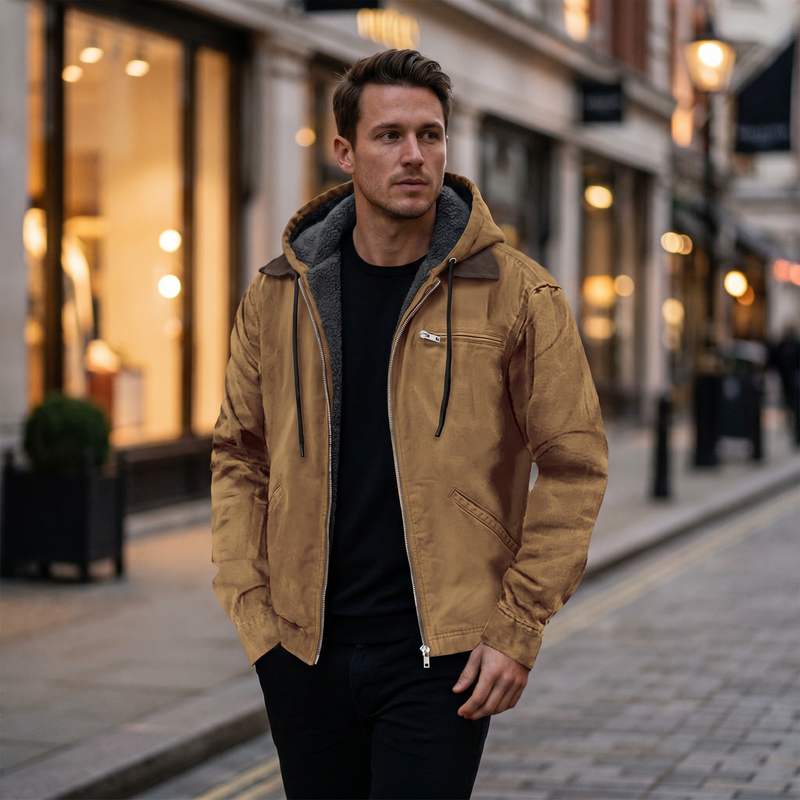 Dorian Fleece Zip Jacket — lifestyle