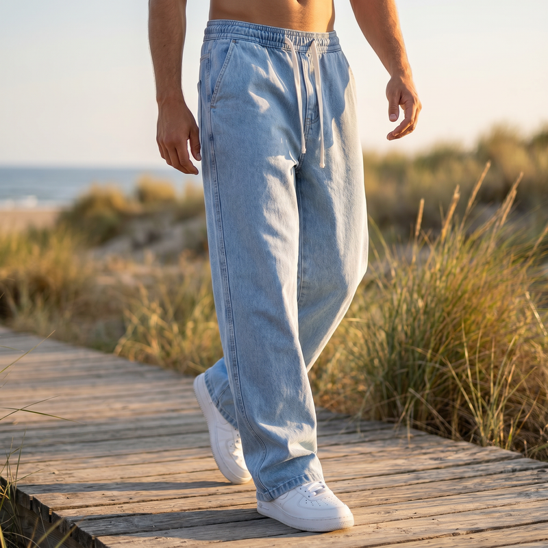 Jude Loose Straight Jeans — lifestyle