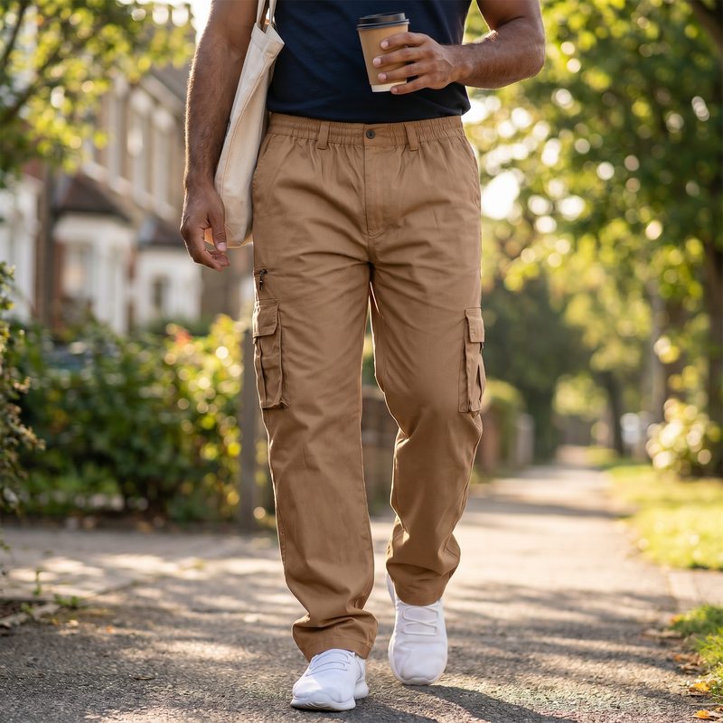 Kieran Multi-Pocket Cargo Pants — lifestyle