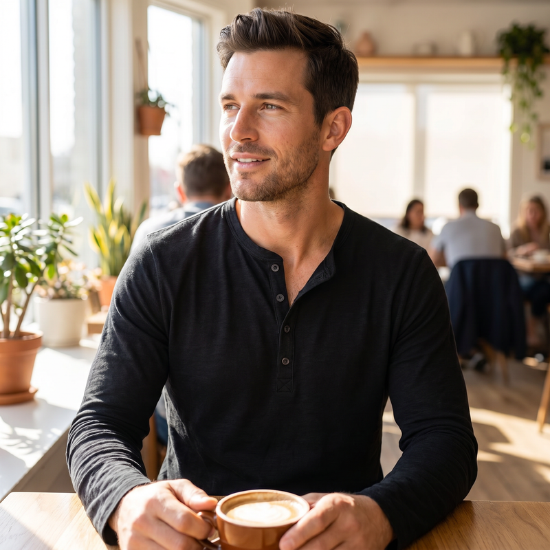 Theo Long-Sleeve Basic Tee — lifestyle